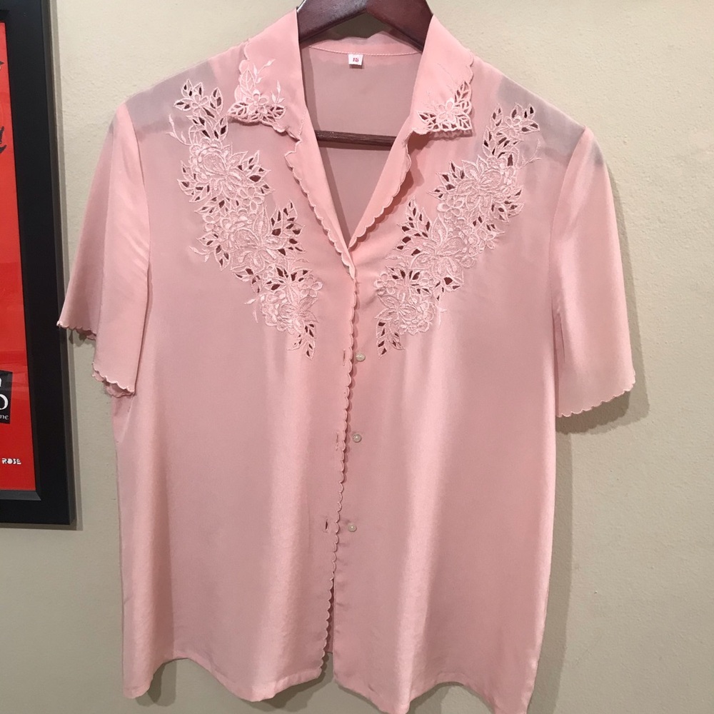 Vintage Embroidered Blouse